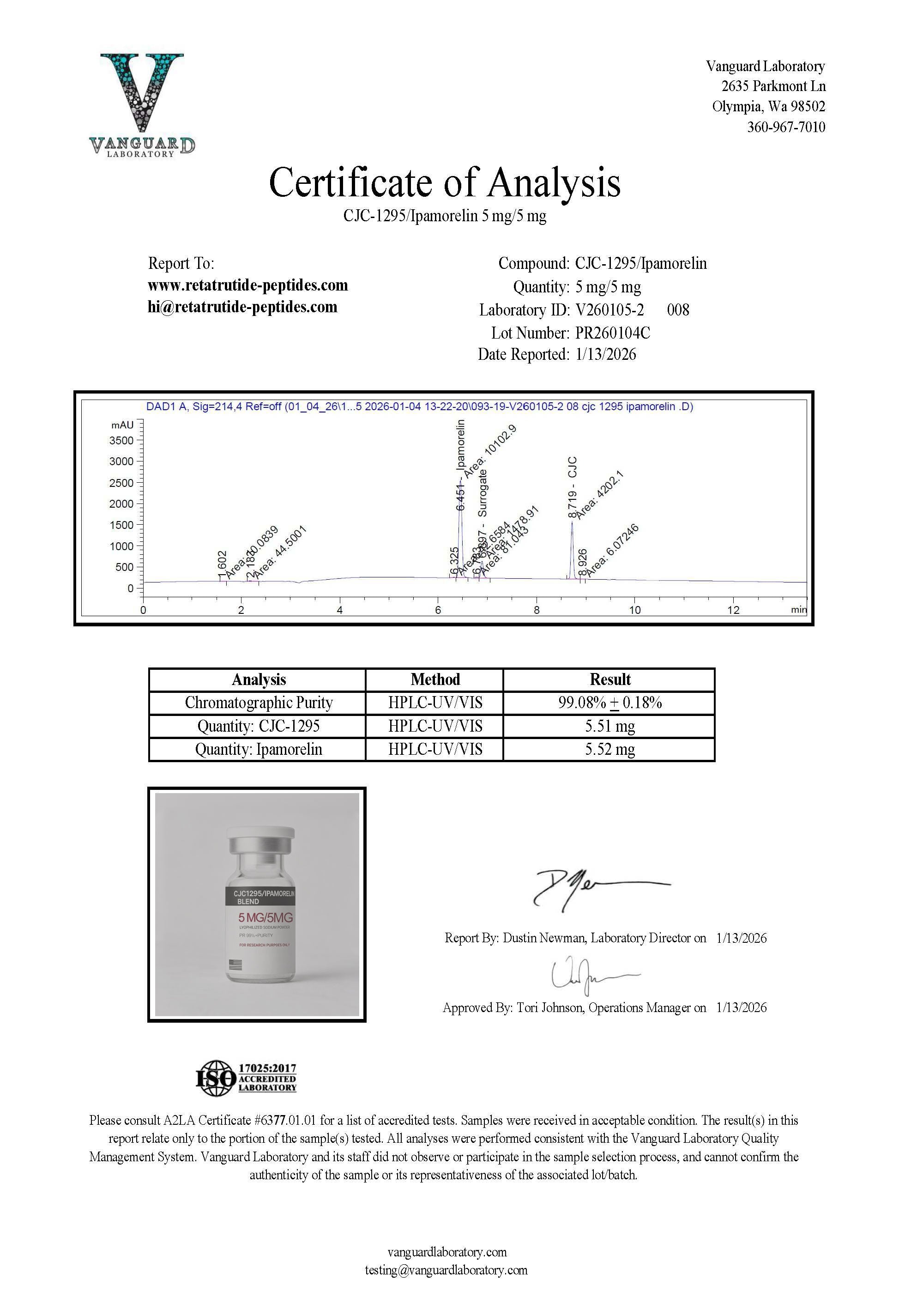 CJC-1295 & Ipamorelin Blend